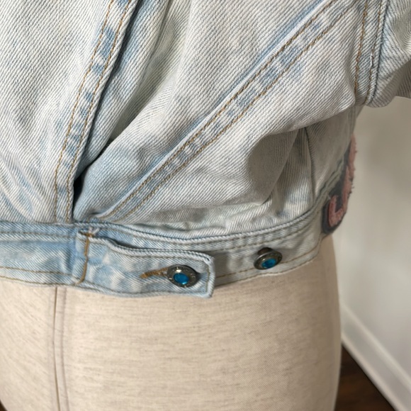 LA GEAR  Jean Jacket with rhinestones - Picture 7 of 16